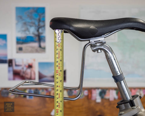 Erlen Saddle Bag Support Nitto Production Ocean Air Cycles